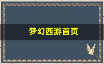 <strong>私服刚开一秒：梦幻西游首页(梦幻西游手游</strong>